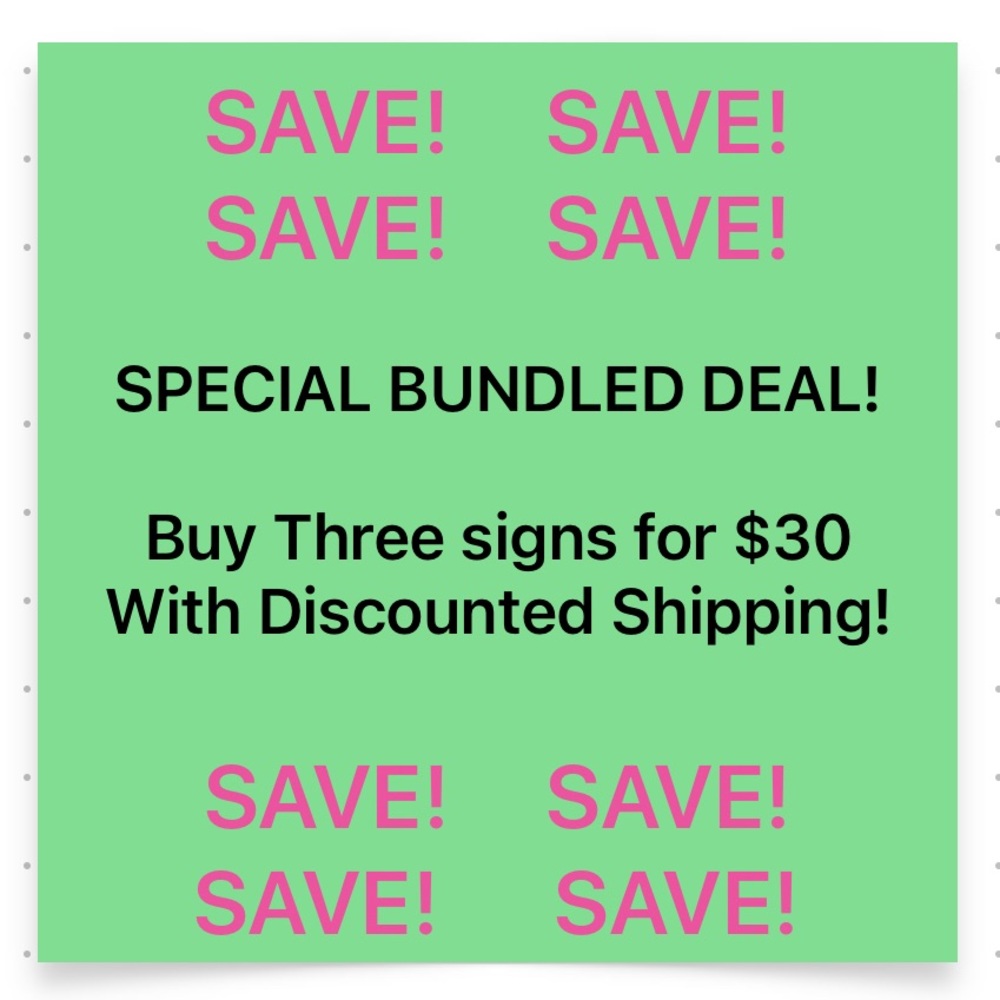 SAVE BIG WHEN YOU BUNDLE!